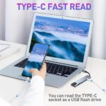 USB C HUB, 8 in 1 USB C Adapter with 4K HDMI - Image 6