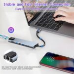 USB C HUB, 8 in 1 USB C Adapter with 4K HDMI - Image 7