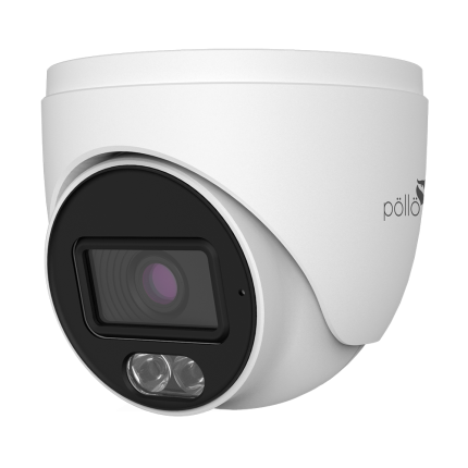 Pollo PLC-335P-AU-WR3/PM 5MP AHD Warm light Built-In Audio Dome Camera