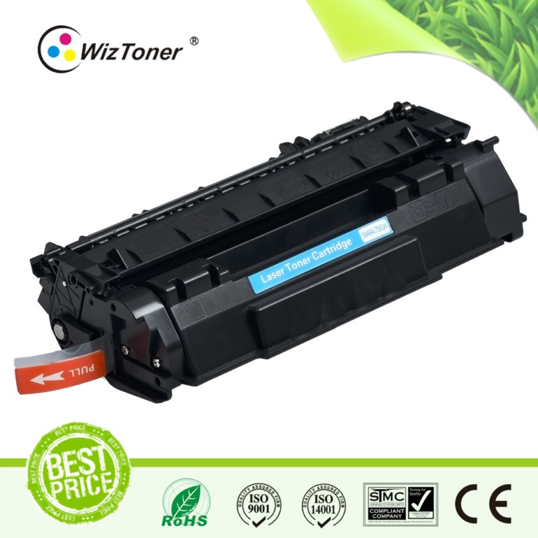 HP 5949A 7553A (1) WT-Q5949A HP 49A Black Compatable LaserJet Toner Cartridge (Q5949A) - Image 1